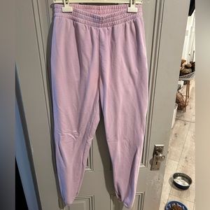 Outdoor voices lavender sweatpants Medium